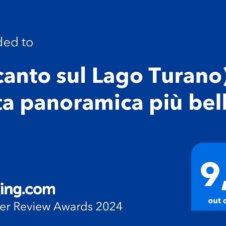 La Vista Panoramica Piu Bella Apartment Ascrea Bagian luar foto