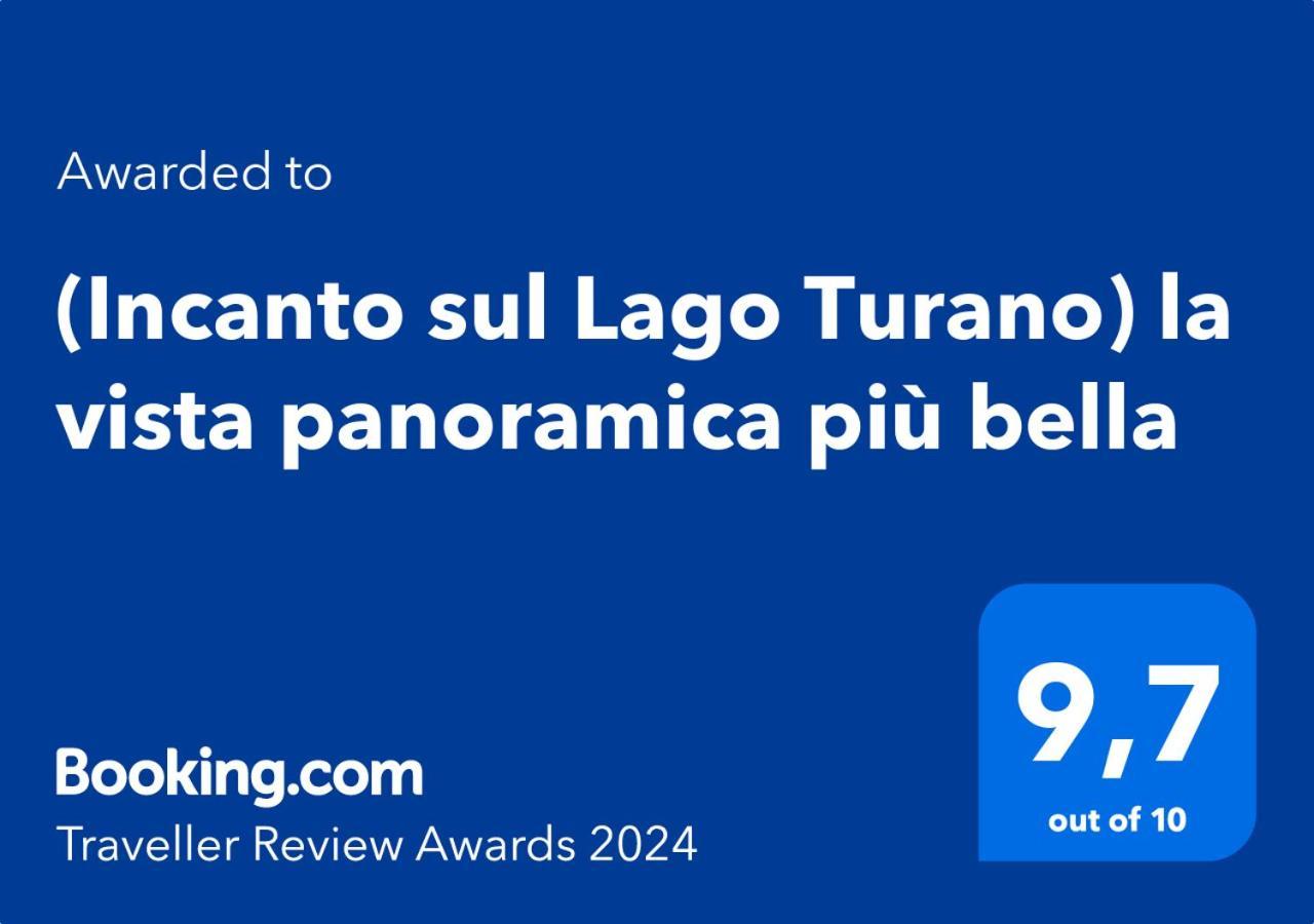 La Vista Panoramica Piu Bella Apartment Ascrea Bagian luar foto